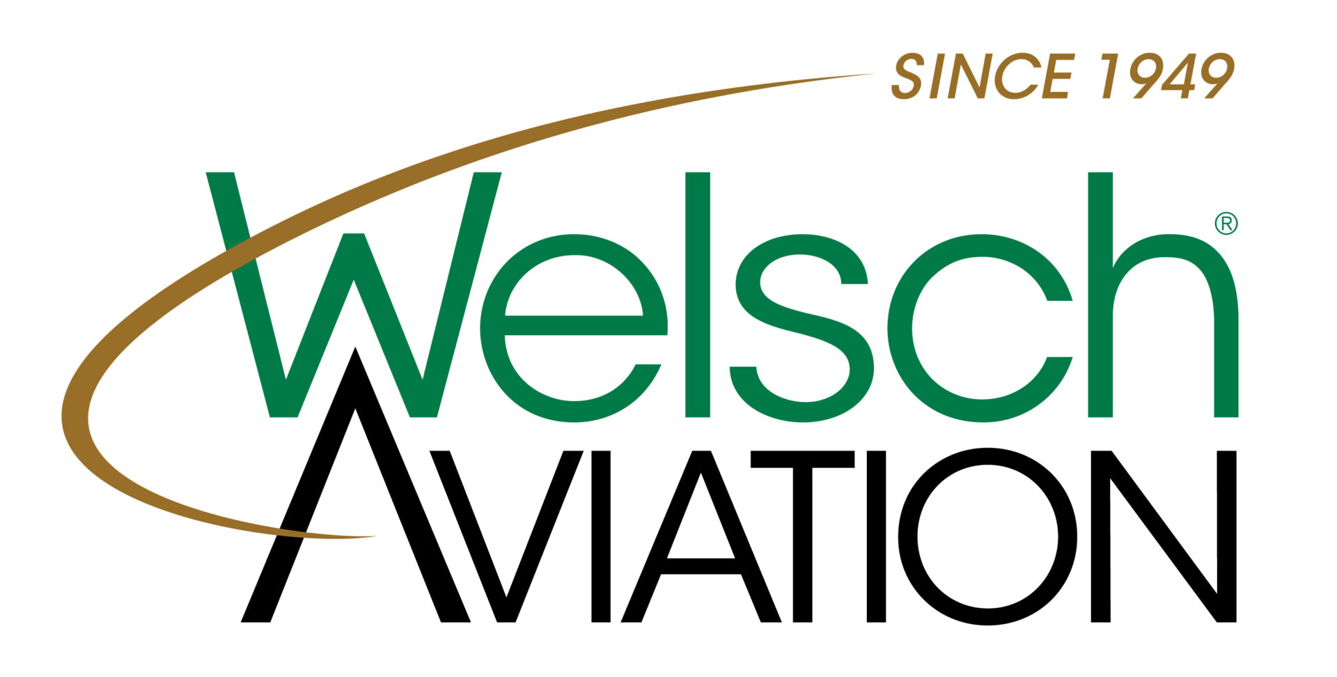 A logo of welsch aviation