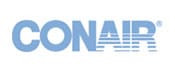 A blue and white logo of the company ronald.