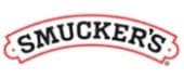 A red and black logo for hucker 's