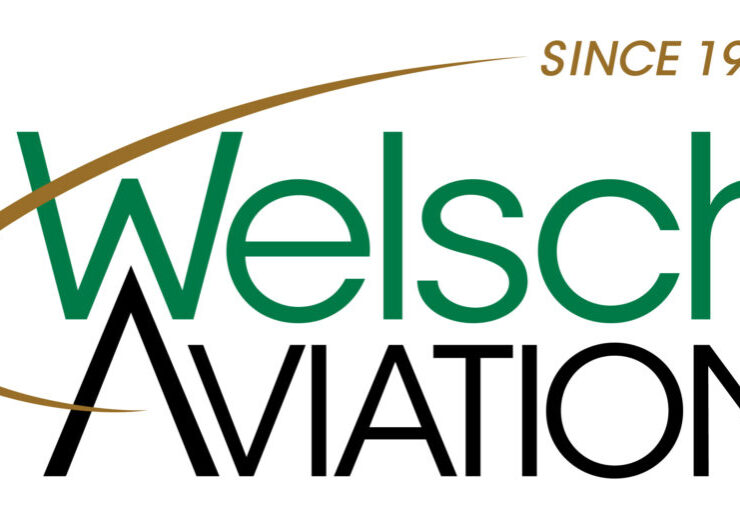 A logo of welsch aviation